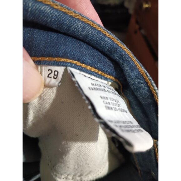 Hudson Krista Super Skinny Ankle Jeans Women's 29 Mid Rise Stretch Denim 30x29 - Picture 8 of 9